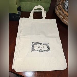 Gucci Cotton Tote Authentic